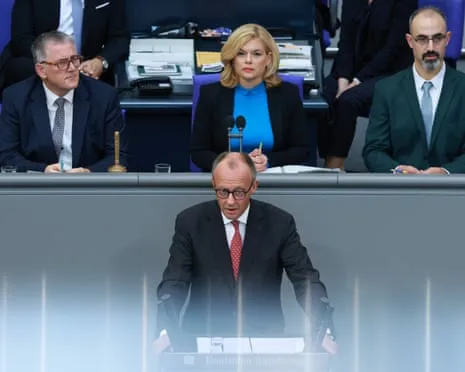German Liberty ‘At Risk’ Says the Chancellor as He Warns Against ‘Forced Settlement’ in the Eastern European Nation